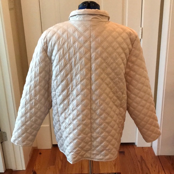 Quilted, button-front jacket - Picture 2 of 4